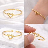 Bague Love  Modèle Cœur en Argent Raffiné