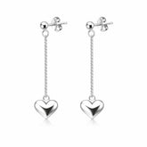 Boucles d’Oreilles Love en Argent