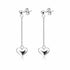 Boucles d’Oreilles Love en Argent