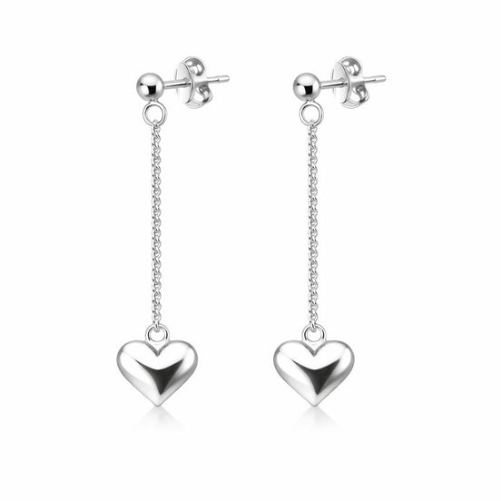 Boucle d'Oreille Love | Modèle Argent